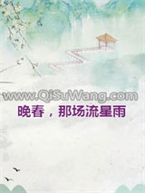 《晚春，那场流星雨》全本TXT下载-作者：又晚一春