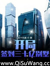 《开局签到三十亿别墅》全本TXT下载-作者：灰十五度